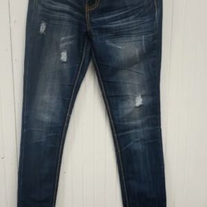 Classic Dark Blue Skinny Jeans